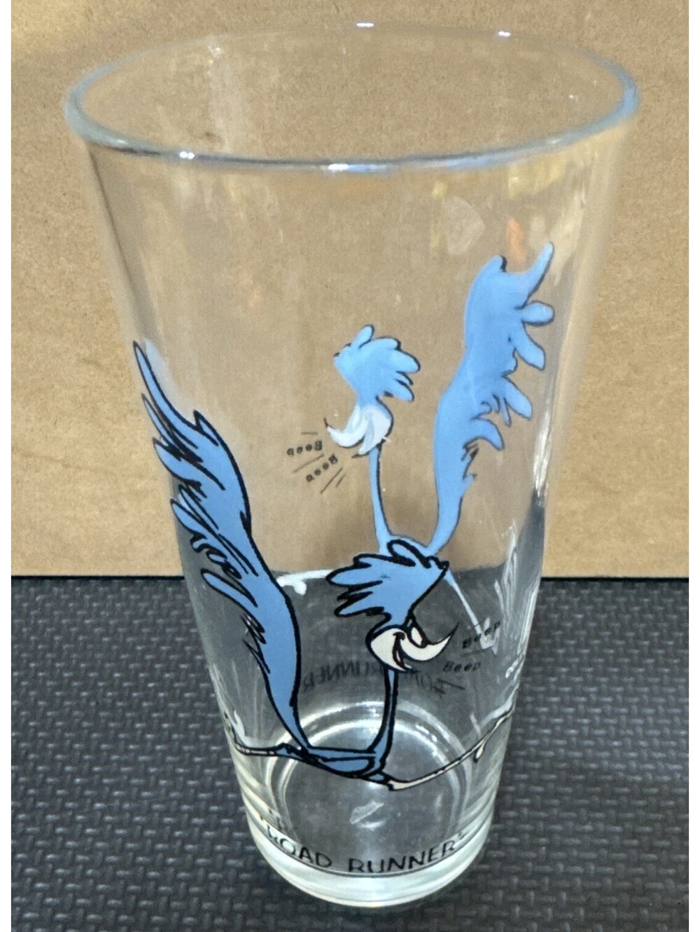 Vintage Pepsi Road Runner Glass Warner Bros | 1973